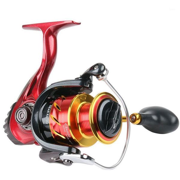 

fishing reel 1000-7000 handle full metal wire cup 12.55kg max drag spinning carp reels for saltwater baitcasting