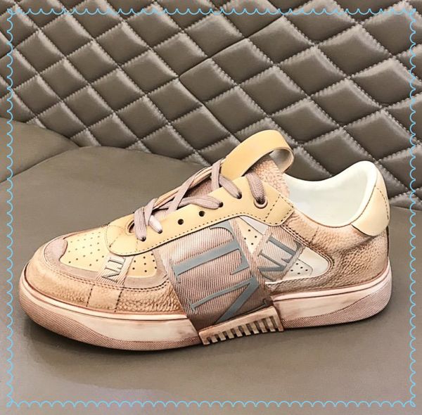 

2021sa luxury men039s canvas casual shoes imported calfskin and classic decoration, Red;white