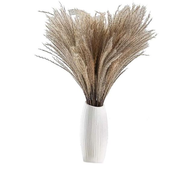 

decorative flowers & wreaths 30pc dried brown bouquet boho decoration decor wedding flower bunch natural plants for home christmas decoratio