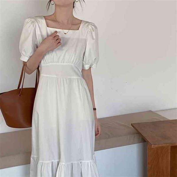 

casual dresses backless brief all match loose gentle vintage solid femme summer ol retro long es vestidos wjsf, Black;gray