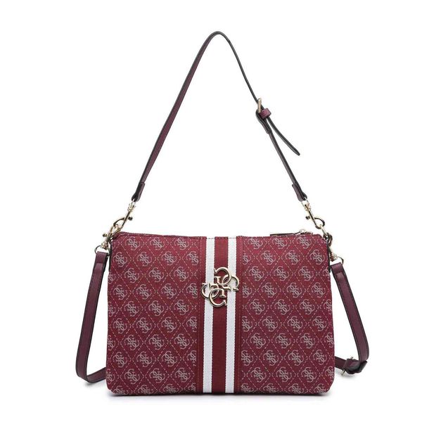 

2021 new gs bag women's old flower stripe small one shoulder diagonal