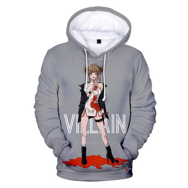 

men's hoodies & sweatshirts hoodie sweatshirt 3d print my hero academia men women harajuku fashion mens pullover c, Black