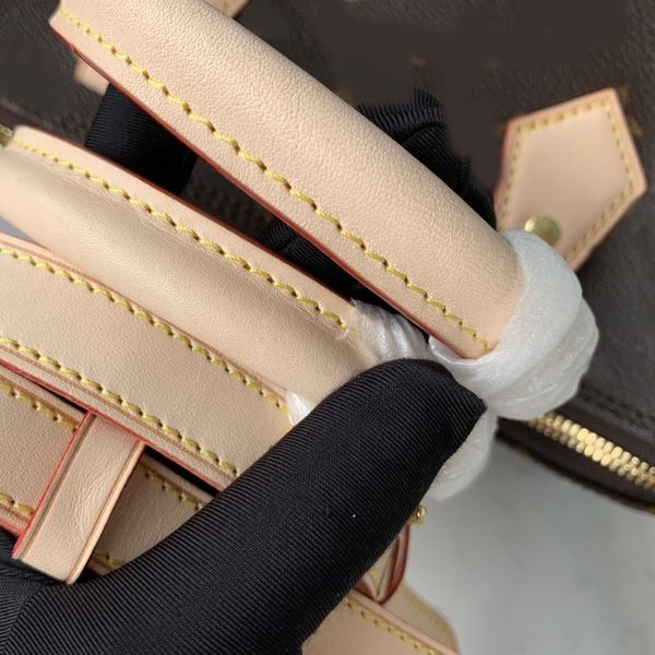 

boston shoulder bag pillow handbag lady tote travel duffel crossbody bags genuine leather canvas fashion letter old flower printed removable