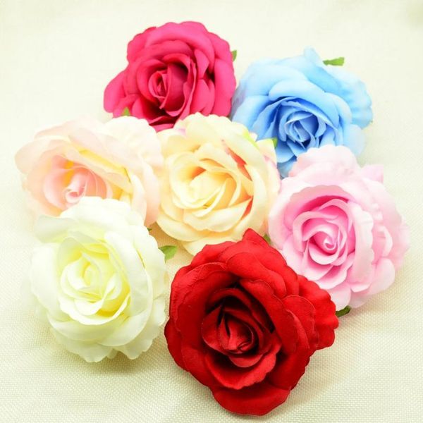 

2pcs artificial flowers for christmas wreath home wedding decor accessories diy gifts box fake plastic flowers silk ro jllvih