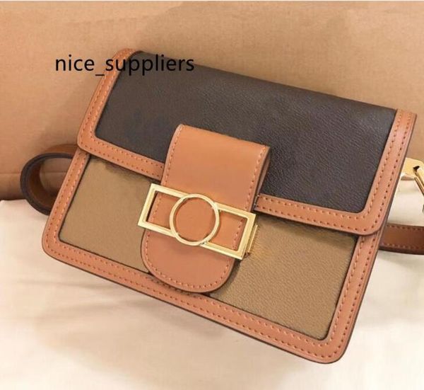 

genuine leather messenger bag dauphine women classic chain shoulder bag crossbody metis floral handbag calfskin patchwork, Red;black