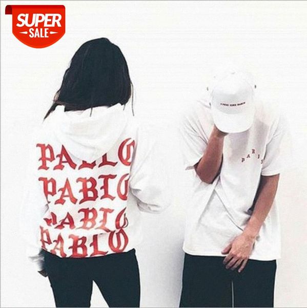 

kanye i feel like pablo printed men and women couple loose short sleeve t-shirt #de55, White;black
