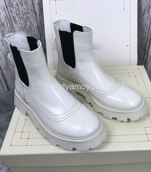 

boots mckunda martin boot cover foot short tube england style muffin thick bottom chelsea boots chimney small, Black
