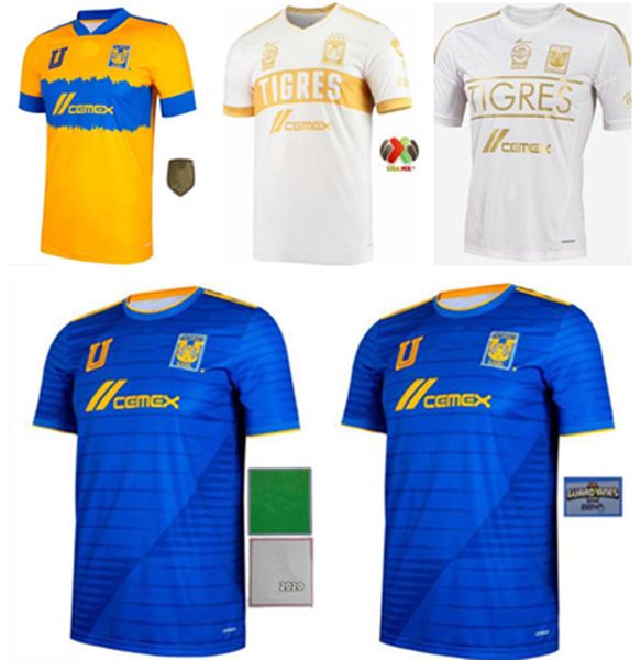 

2021 mexico uanl tigres soccer suit 7 star c.salcedo gignac vargas pizarro soccer suit camiseta de tigres uanls-3xl, Black;yellow