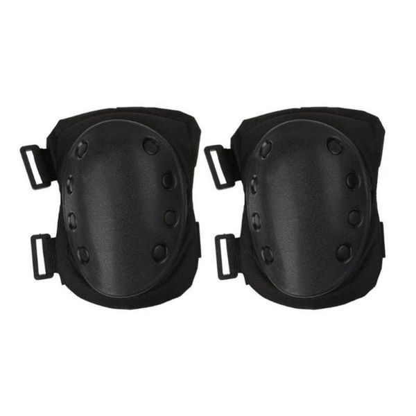 

elbow & knee pads 1 pair of outdoor sports cycling bicycle riding skating safety protection support, Black;gray