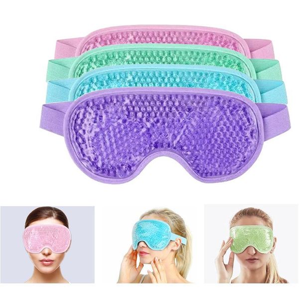 

gel eye mask reusable beads for cold therapy soothing relaxing beauty eye cover sleeping ice goggles sleep mask b jlltlv