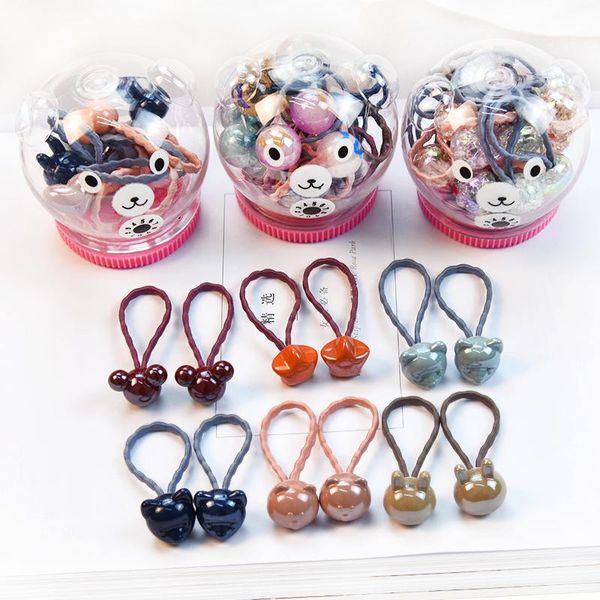 

cute star princess doll elastic headband hairpin head flower jewelry hair tie mini headdress, Slivery;white