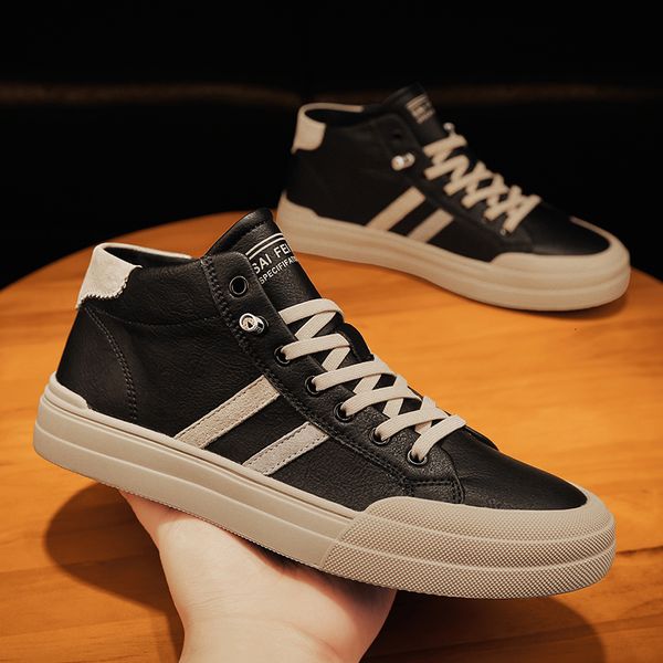 

2021 new brand breathable canvas for fashion espadrilles flats luxury shoes casual trainers men footwear cmo3, Black