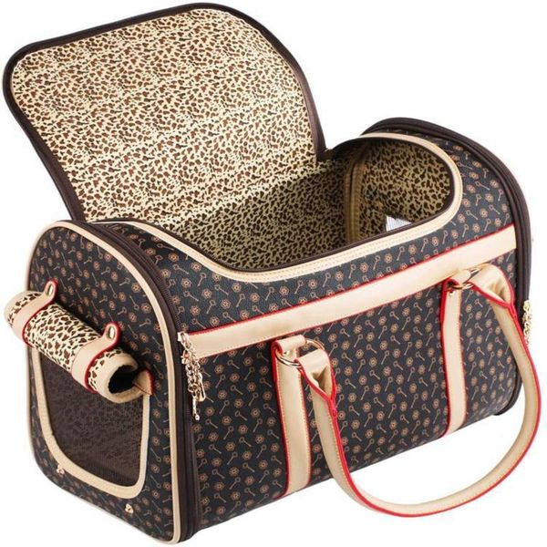 

cat carriers,crates & houses fashion trend printing plaid embossed pet bag car multifunctional waterproof dog foldable portable