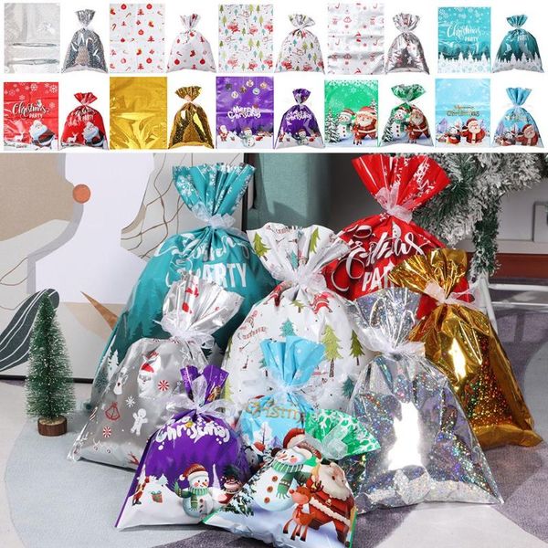 

gift wrap 1/5pcs christmas candy chocolate bag years party child packing decoration
