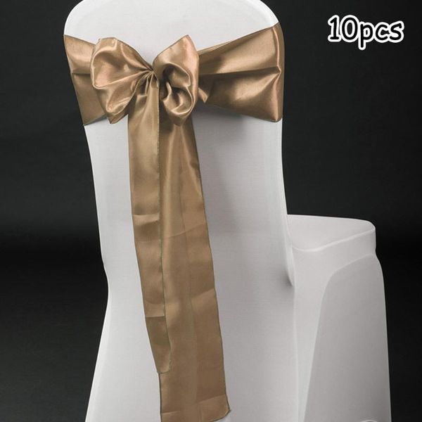 

7"x108" chair sashes satin cover ribbon wedding banquet party supplies