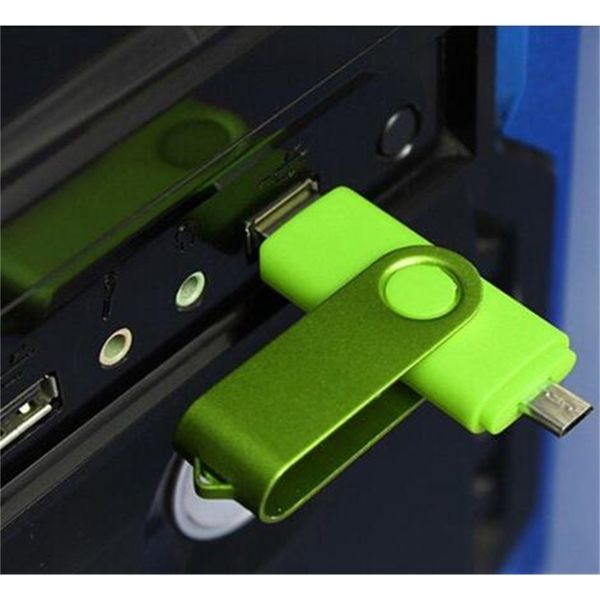 

64gb totate otg usb swivel usb 2.0 flash drives memory stick for android smartphones tablets thumbdrives