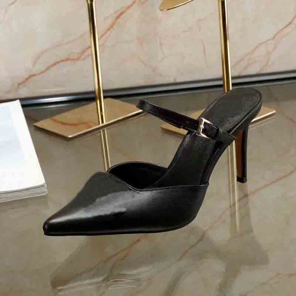 

sandals women beautiful pointed clear crystal cup high heel stilettos pumps summer shoes peep quality, Black