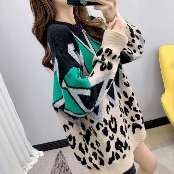 

women's sweaters female lazy shirt fall and fresh little winter outside wear all-match foreign style long sweater ojsw, White;black