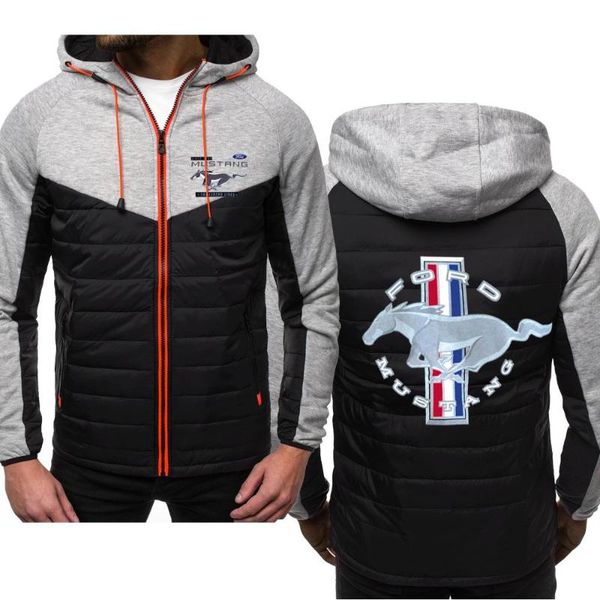 

men's hoodies & sweatshirts 2021 men for mustang tools spring autumn jacket casual sweatshirt long sleeve zipper hoody, Black