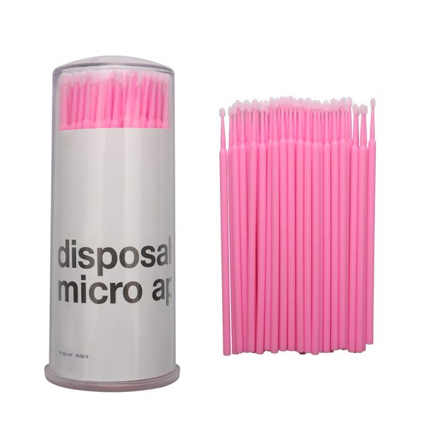 

plastic eyelash lash extension glue applicator apply removal cotton swab makeup clean disposabler bar 20sets