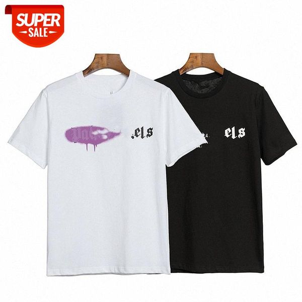 

pa shanghai limited letter graffiti short sleeve round neck t-shirt loose large size os #xe91, White;black