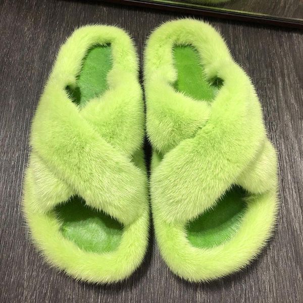 

yoloagain fashion women real slides cross band slippers, Black