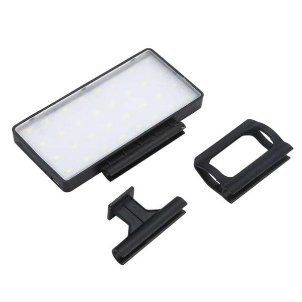 

flash heads rechargeable fill video light battery powered universal with clip home led vlog recording 3 modes adjustable dimmable high power