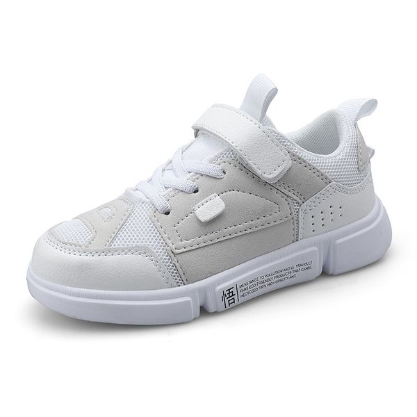 

spring new girls sneaker kids shoes fashion breathable pink leisure sports running shoes for boys brand children shoes 520, Black