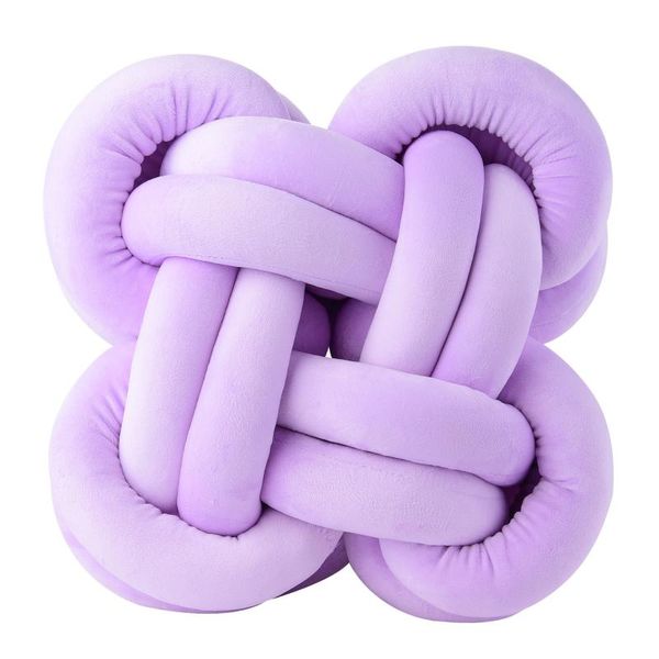 

cushion/decorative pillow simple solid color knotted floor cute soft sofa window chair cushion warm plush bupads tatami mattress home decor