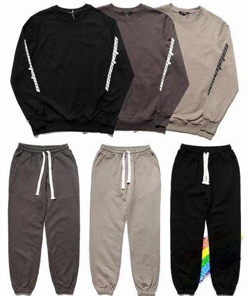 

2021 new calabasas embroidery women hoodies sweatshirts streetwear men kanye west hoodie pullover uffc, Black