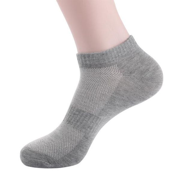 Meias masculinas pares/lote homem puro algodão moda tornozelo tamanho grande EU39-44 US8-10 baixo corte de alta qualidade masculino sox netmens