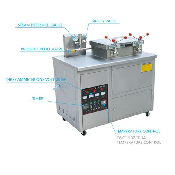 

food processors potato chips frying machine whole duck/chicken broasted deep pressure fryer