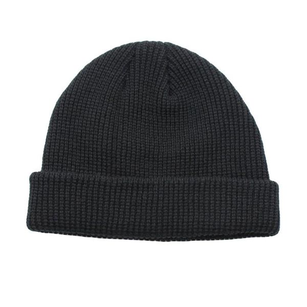 

beanies simple retro flanging solid color knitted wool hat fashion keep warm winter hats beanie for men and women skullies bean