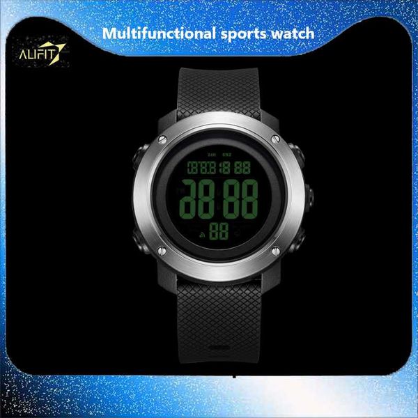 

smart home control alifit multifunctional sports watch 5atm anti-pu strap led display luminous and timely electronic