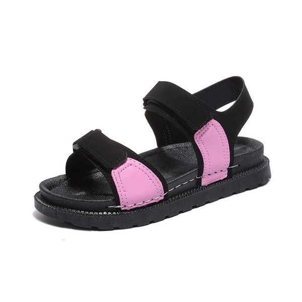 

mixed colors summer women platform sandals open gladiator female sandals creepers roma style, Black