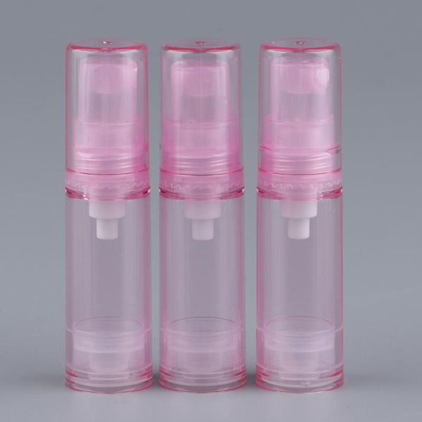 

3pcs airless pump spray bottle refillable travel set cosmetic containers