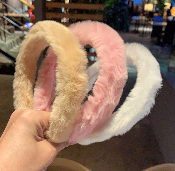 

rosemengmeng: headbands for women luxury brand design hairband vintage plush wide edge headwear 13 styles candy color turban hairpin hairhoo, Silver