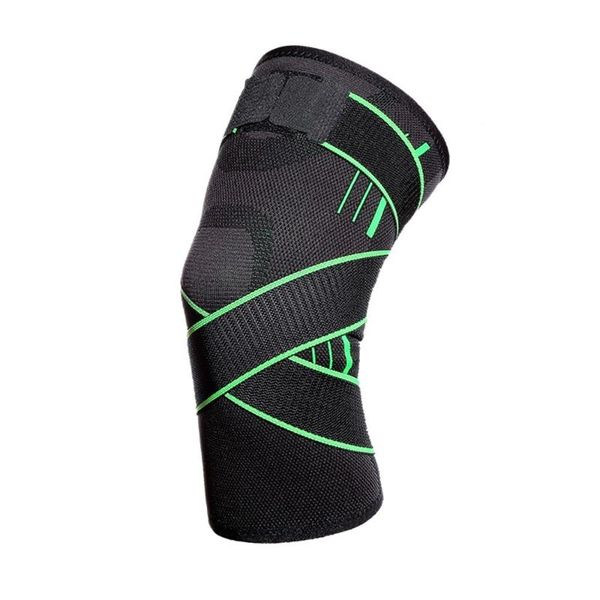 

knee support professional protectives sports knee pad outdoor running pads green m, Black;gray