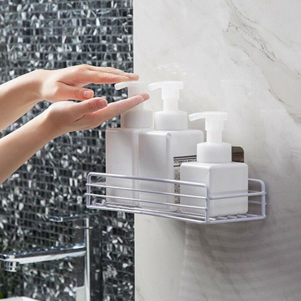 

bathroom storage & organization kitchen shower caddy shelf wall mount corner organizer rack oct998
