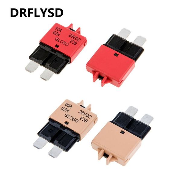 

other auto electronics 1 pcs 28v dc 5-30a circuit breakers blade fuse resettable breaker for car marine rally atc