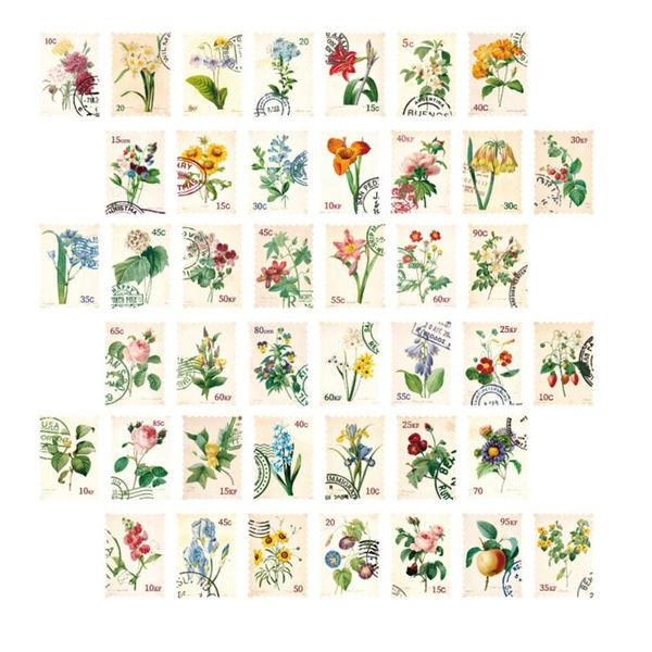 

gift wrap 3 boxes of self-adhesive stickers diy decals sealing funny