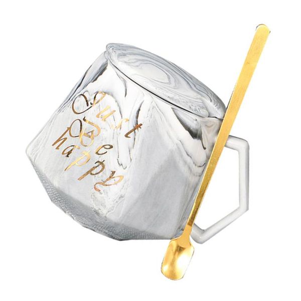 

gift wrap 1 set marbling ceramic coffee cup durable water mug practical
