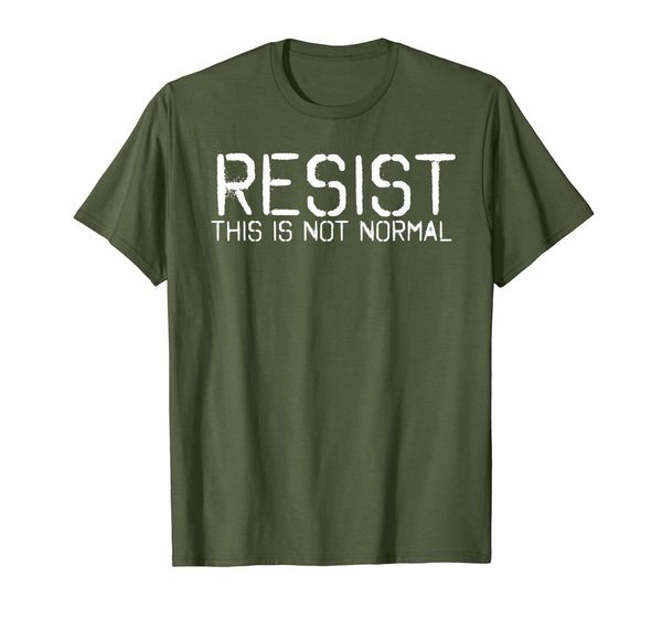 

RESIST THIS IS NOT NORMAL Funny Anti-Trump Gift Idea T-Shirt, Mainly pictures