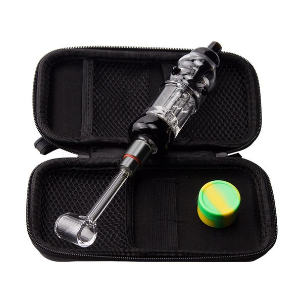 Love_E_CIG nc032 cachimbo de fumo de narguilé 510 Titanium quartzo cerâmica prego od 32mm gircage perc 6 cores limpo hit vidro dabber bong conjunto