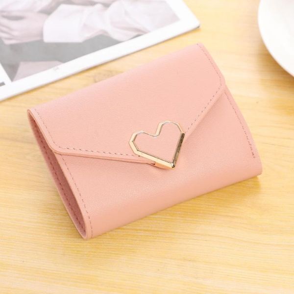 

wallets women's wallet short change pu leather clutch bag, Red;black