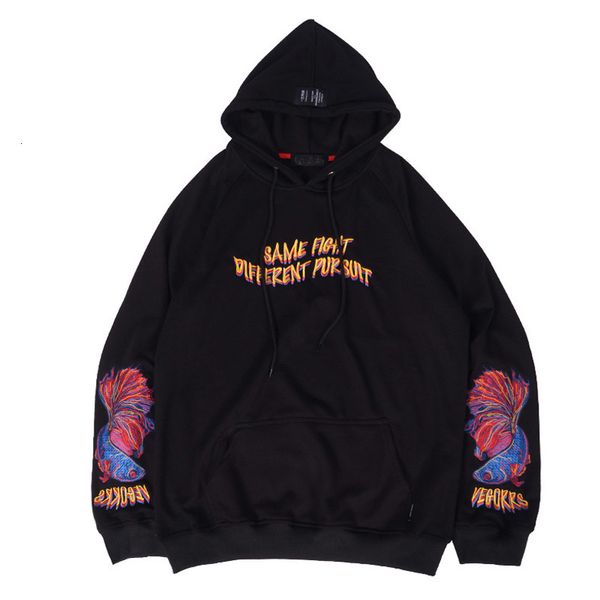 

april momo 2021 male wear autumn sweatshirts winter hip-hop size m-5xl hood hoodies pullovers kv2m, Black
