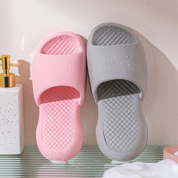 

slippers 2021 summer woman female slides eva soft sole non-slip men women flip flop #2068, Black