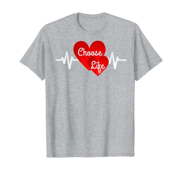

ProLife T-Shirts Choose Life T-Shirt Fetal Heartbeat, Mainly pictures