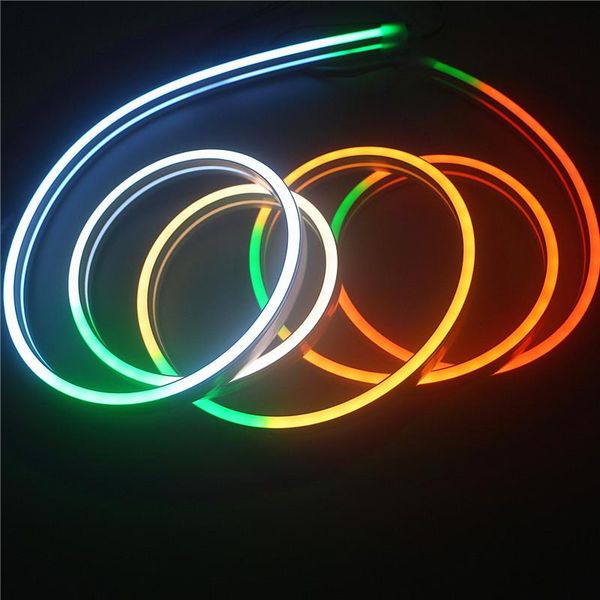 

strips fantasy colorful soft addressable pixel neon strip 5v ws2812b home background street signboard decoration waterproof led light