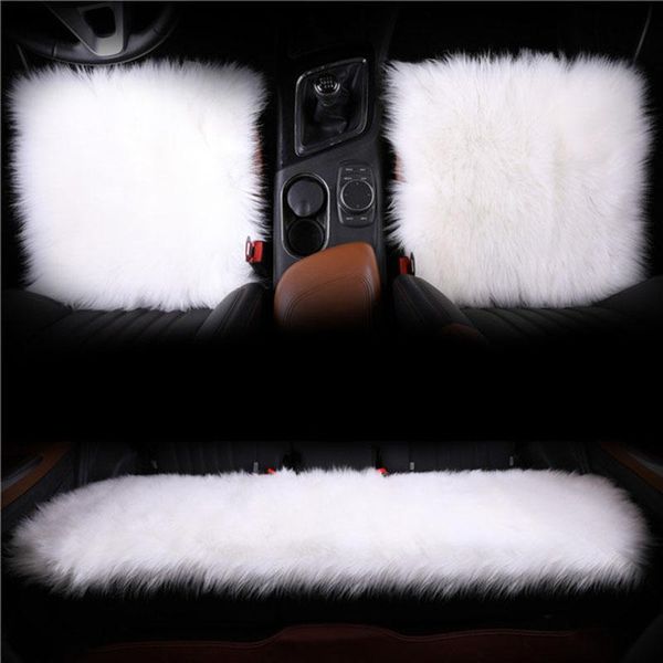 

car seat covers cover faux universal size for most artificial sheepskin cushion auto interior accessories